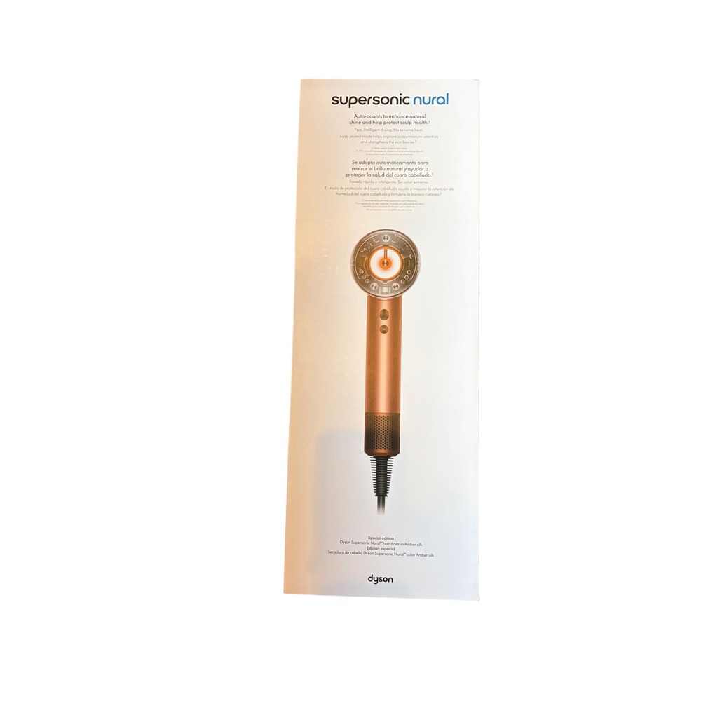 Dyson Supersonic Nural Hair Dryer Special Edition Amber Silk HD16 New in Box